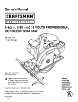 Craftsman 315.27119 User manual