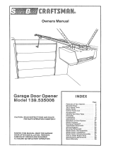 Craftsman 39535006 User manual