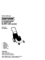 Craftsman 388 User manual