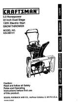 Craftsman 536.886141 User manual