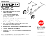 Craftsman 610.246 User manual