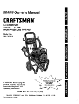 Craftsman 580762010 User manual