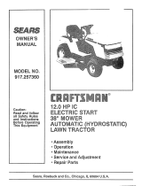 Craftsman 917257360 User manual