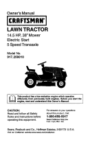 Craftsman 917.25801 User manual