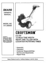 Craftsman 917295550 User manual