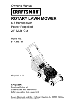 Craftsman 917.370741 User manual