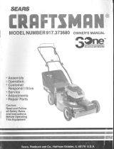 Craftsman 917.37368 User manual