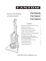 Fantom Vacuum FM766HP User manual