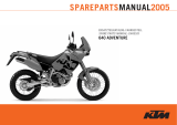 KTM 640 User manual