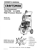Craftsman 919.679180 User manual