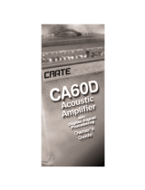 Crate CA 60D Owner's manual