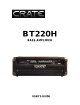 Crate Amplifiers BT220H User manual