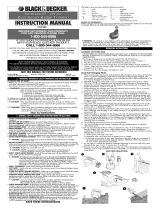 Black & Decker CHT500-2 User manual