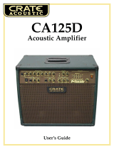 Crate Amplifiers CA125DG User manual