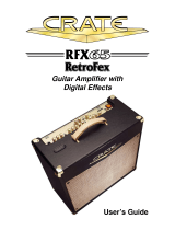Crate RFX65 Retrofex User manual