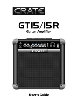 Crate Amplifiers GT15R User manual