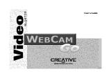 Creative Video Blaster WebCam Go User manual