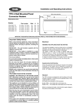 Creda TPR2-1250W/TW User manual