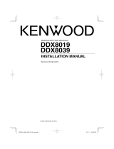 Kenwood DDX8019 User manual