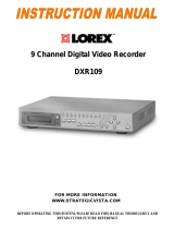 Lorex Technology DXR109 User manual