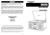 Crosley Radio CR245 User manual