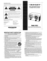 Crosley Radio CR52 User manual