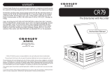 Crosley Radio CR79 User manual