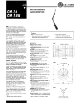 Crown Audio CM-31W User manual