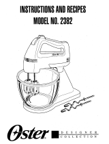 Oster 2382 User manual