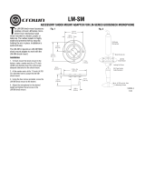 Crown Audio LM-SM User manual