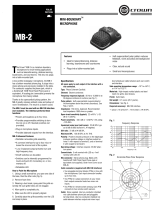 Crown Audio MB-2 User manual