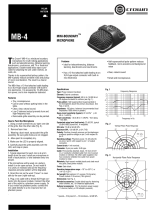 Crown Audio MB-4 User manual