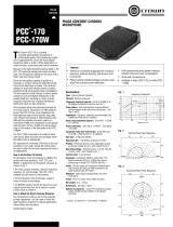 Crown Audio PCC-170W User manual