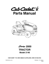 Cub Cadet 2146 User manual