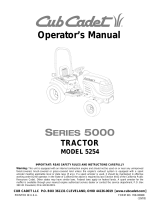 Cub Cadet 5254 User manual