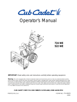 White 522 WE User manual