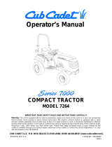 Cub Cadet 7264 User manual