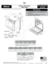 Dacor DO130 User manual