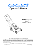 Cub Cadet 977A User manual