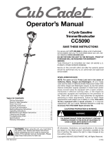 Cub Cadet CC5090 User manual