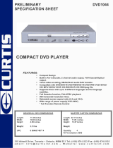 Curtis DVD1044 User manual