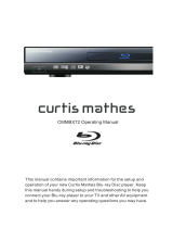 Curtis Mathes BLU-RAY DISC CMMBX72 User manual