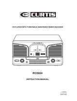 Curtis RCD824 User manual