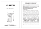Curtis RCD836 User manual