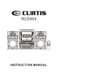 Curtis SRCD904 User manual