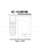 Curtis TC984 User manual