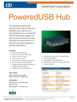 CyberData PoweredUSB Hub User manual