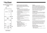 CyberPower B1006T User manual