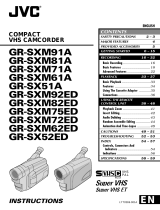 JVC GR-SX51A User manual