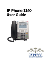Cypress 1140 User manual